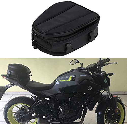 Bolsa Trasera para Motocicleta,Bolsas de Asiento para Motocicleta,Mochila para Motocicleta,Impermeable Mochila,Bolsa de Equipaje,Bolsa de Asiento Trasero,Multifuncionales,Bolsa Deportiva - 15 litros