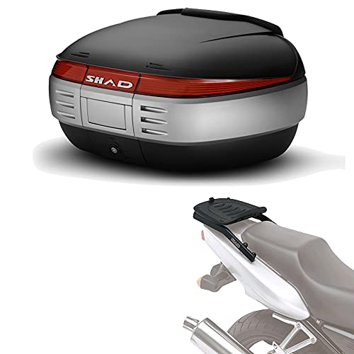 Sh50he8 - Kit fijacion y Maleta baul Trasero sh50 Compatible con kymco x-Town 300i 2016-2017 kymco x-Town 125i 2016-2017 kymco Grand Dink 300 2016-2017 kymco Grand Dink 125 2016-2017