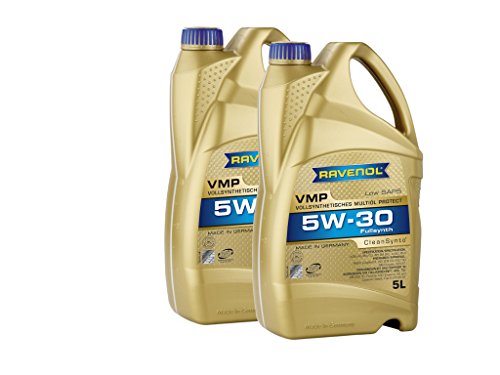 10 (2 x 5) litros de aceite de motor Ravenol VMP SAE 5W-30 totalmente sintético, fabricado en Alemania