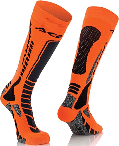 ACERBIS Calcetines Moto Cross/Off Road MX Pro S-M NERO-ARANCIO