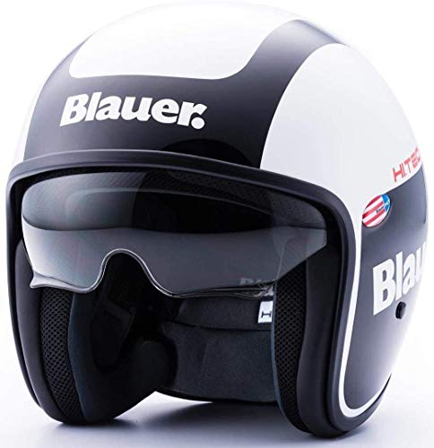 Blauer - Casco Pilot 1.1 H.T. L WHITE-BLACK GLOSSY