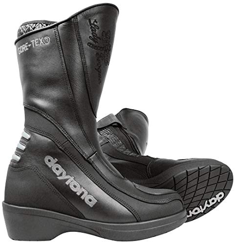 Daytona Lady Evoque GTX – Botas Moto Mujer Piel – Negro