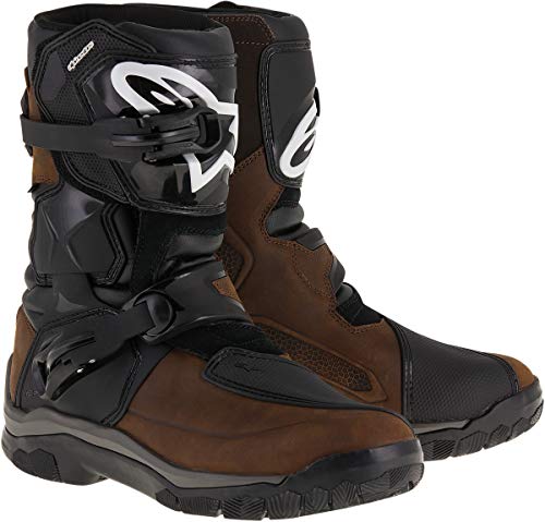 alpinestars Motorcycle Belize Drystar Oiled Boots WP Black Brown White 48 US13