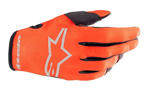 Alpinestars Radar - Guantes (Talla L), Color Naranja