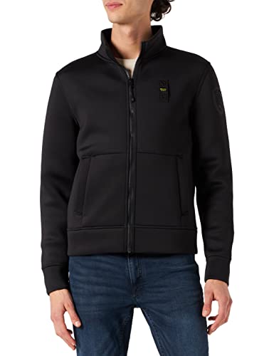 Blauer Sudadera Abierta, 999 Negro, 54 para Hombre