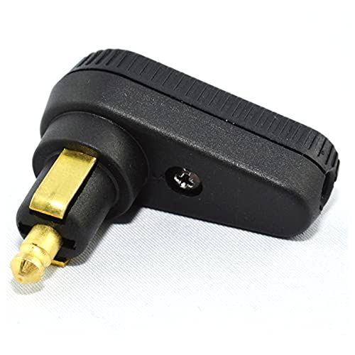 VICMA - Conector DIN tipo encendedor, clavija mini BMW. 90º. BA12 - 45897