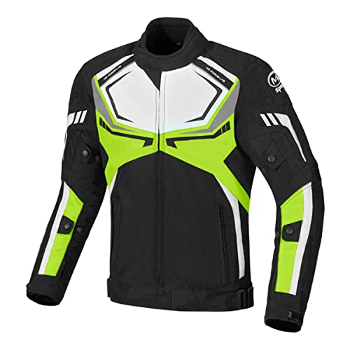 M Speed Chaqueta moto corta cordura textil scooter quad biker chaqueta moto hombre con protectores ropa moto moto chaqueta moto hombre