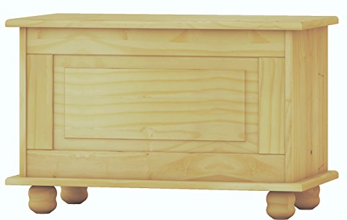 Dogar Baúl Altea Crudo, Pino, Beige, 46x70x39 cm