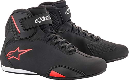 Alpinestars Motocicleta, Zapatillas Mujer, Negro Gris Fucsia, 40 EU