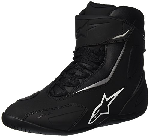 Alpinestars 1691510103, Tech 3S-Botas (Talla Y12), Color Negro y Blanco Unisex Adulto, 40 EU