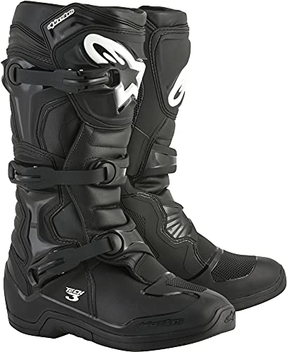 Alpinestars Tech 3 Motocross Off-Road Botas 2018 Versión Hombre Negro Talla