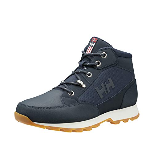 Helly Hansen Torshov Hiker, Botas para Senderismo Hombre, Navy Off White, 44 EU