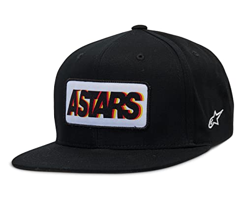 Alpinestars Speedbar Snapback Hat Gorra de béisbol, Negro, Talla única Hombres