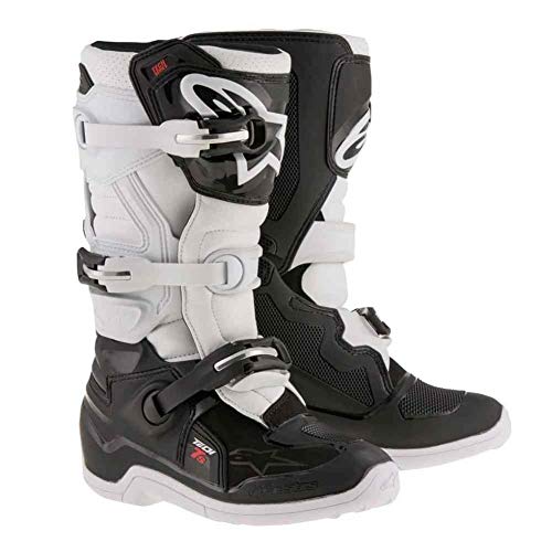 Tech 7S Youth Off Road Boot 4 Black/White – 2015017 – 12 – 4 – alpinestars 34110349