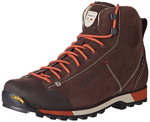 Dolomite Bota Cinquantaquattro Hike GTX, Zapatillas Deportivas Hombre, Dark Brown Red, 45 EU