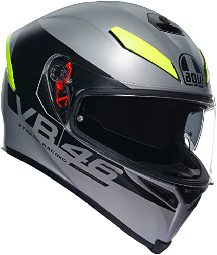 AGV K5 S Apex 46 Casco (Grey/Black,L (59/60))