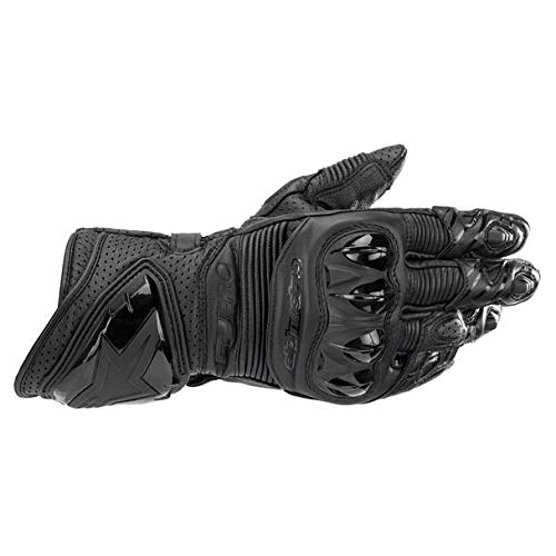 Alpinestars GP Pro R3 Guantes de Motocicleta (Black/Black,XL)