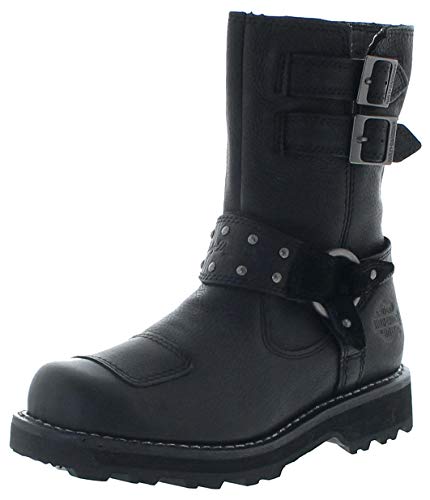 FB Fashion Boots D86013 - Botas de motorista para mujer, color negro, color Negro, talla 41 EU Weit