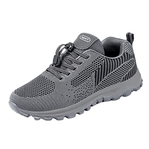 Zapatillas Hombre Blancas Vestir y otoño Casual Hombres Zapatos Deportivos Malla Antideslizante Transpirable Color sólido cómodo Zapatillas El Ganso Mujer