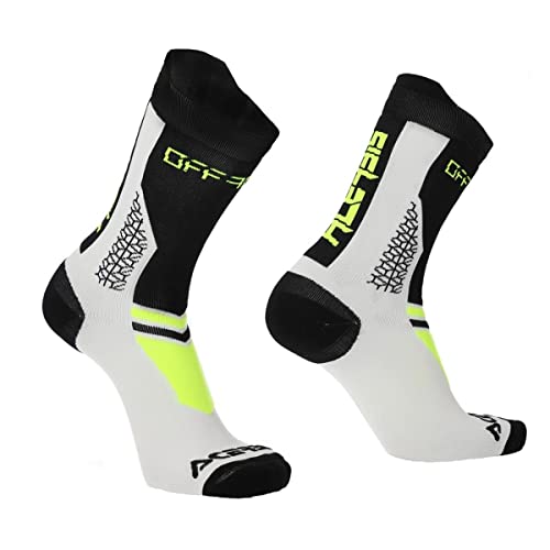 Acerbis Calcetines para bicicleta de montaña, color negro, talla S/M