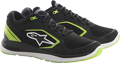 Alpinestars Zapatillas de aleación 10 (43), Color Negro y Verde