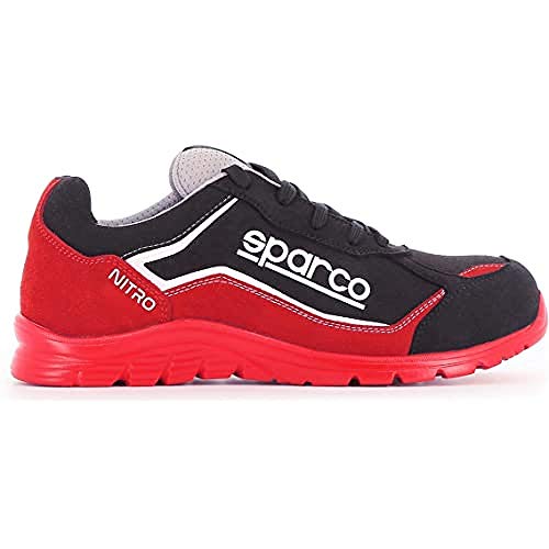 Sparco - Zapatillas Nitro S3 Rojo/Black talla 46