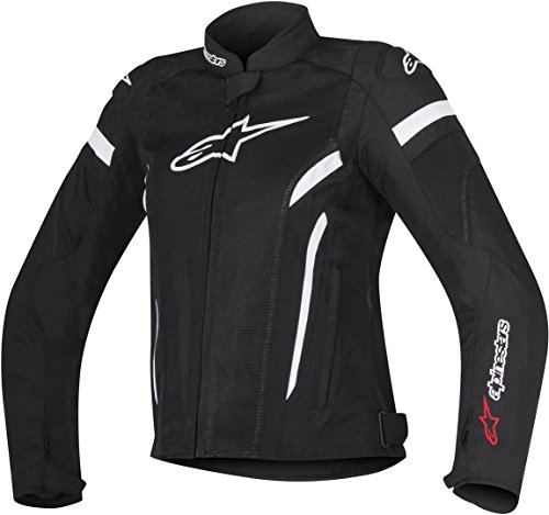 Alpinestars 331061712-M Chaqueta de moto, Negro/Blanco, M