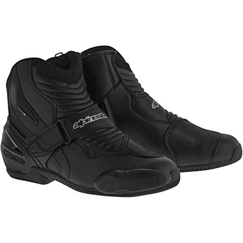 Alpinestars SMX-1 R - Botas para motocicleta, color negro, talla 41