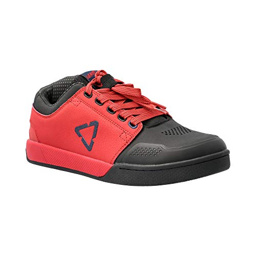 Leatt Chaussures 3.0 Flat, Zapatillas de Ciclismo de montaa Unisex Adulto, Rouge Chilli, 40 EU