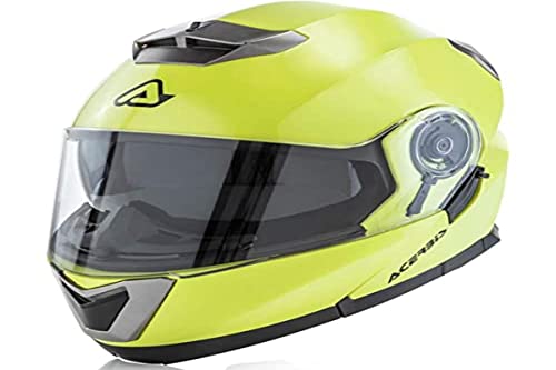 Acerbis Serel Casco Modural, Hombre, Amarillo, Medium