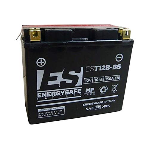 Batería energysafe est12b-bs 12 V/10AH Yamaha XJ 6 S Diversion 600 2009 – 2015, Ducati Diavel/Diavel Carbon 1200 2011 – 2017, Ducati Streetfighter/S 848 2011 – 2015, Ducati Monster/ABS 696 2008 – 2014