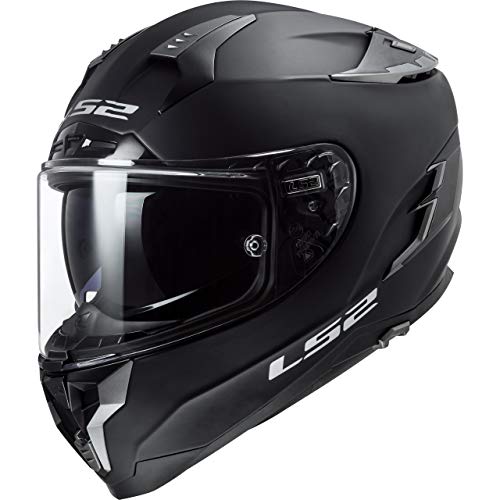 LS2, Casco integral de moto Challenger, negro mate, L