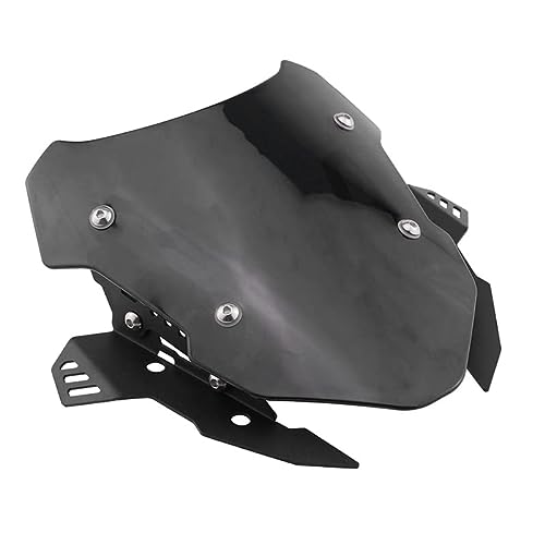 Parabrisas Motocicleta para MKLIGHTECH para Yamaha MT-15 MT15 2019 2020 2021 MT-125, Accesorios para Motocicleta, Kit de extensión de Deflector de Parabrisas Deflector Moto (Color : B)