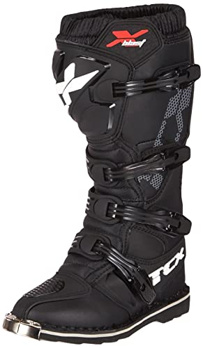 TCX - 130/9670/Blk/38, Bota de moto, Schwarz,