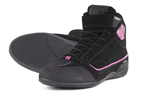 V Quattro Design - V4S-GP4WL-BK37 - GP4 WP Zapatos de mujer - Negro (Negro/Rosa) - 37 EU