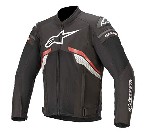 ALPINESTARS T-GP PLUS R V3 AIR JACKET (L, BLACK RED FLUO WHITE)