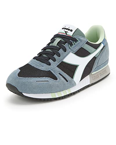 Diadora Titan, Zapatillas de Gimnasio Hombre, Flint Stone Midnight Navy, 43 EU