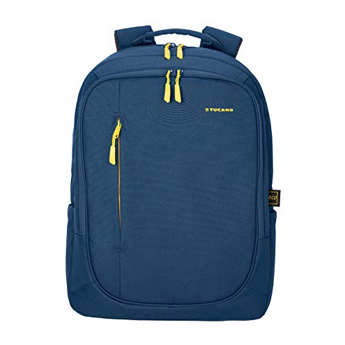 Tucano- Bizip Mochila para Ordenador portátil 17 Pulgadas, Compatible con MacBook Pro 16. Ligera, de poliéster Reciclado, para Trabajo y Universidad