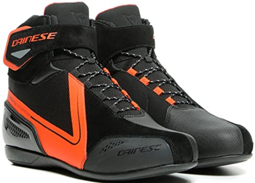 Dainese ENERGYCA, Botas Hombre, Negro Y Rojo, 42 EU