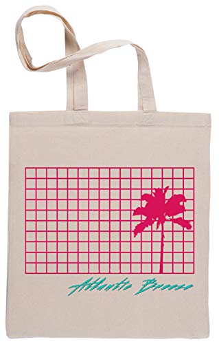 Atlantic Breeze 1980s Bolsa De Compras Shopping Bag Beige