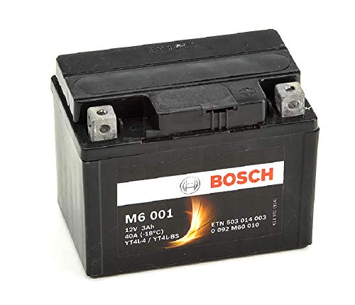 Bosch M6001 Batería motocicleta YT4L-BS - 12 V AGM 3A/h-30A