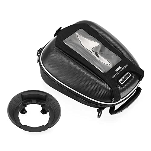 Bolsa de depósito de combustible para Kawasaki Z H2 NINJA 650 400 Z900 Z650 Z400 VERSYS-X300 250 KLX230 KLZ1000 Motocicleta Tour equipaje caja de almacenamiento con soporte GPS para teléfono móvil