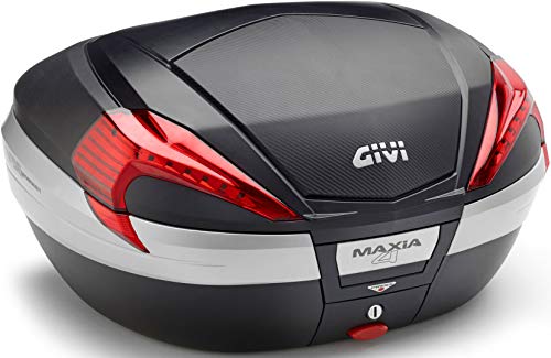 Givi V56NN Maxia 4 Monokey Baúl En Fibra Carbónica, Reflectores Rojos