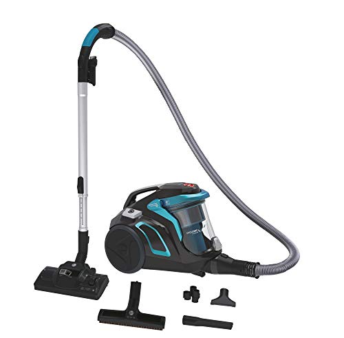 HOOVER Aspiradora de Trineo Especial Parquet, Sin Bolsa, 850W, Filtro HEPA 13, Ciclónico, Depósito 2L, Cable 6m - HP700