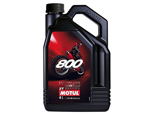 Motul 800 2T Factory Line Off Road - Aceite de motor (4 litros)