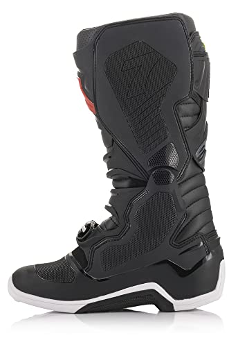 Alpinestars Crosslaarzen Tech 7 Black/Red/Green-49.5 (EU)