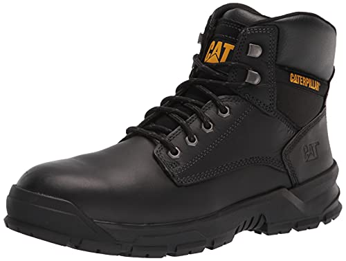 Caterpillar Botas industriales de punta de aleaci n para hombre, Negro, 41 EU