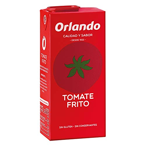 Orlando - Tomate Frito Clásico, Brik 350 g - [pack de 9]