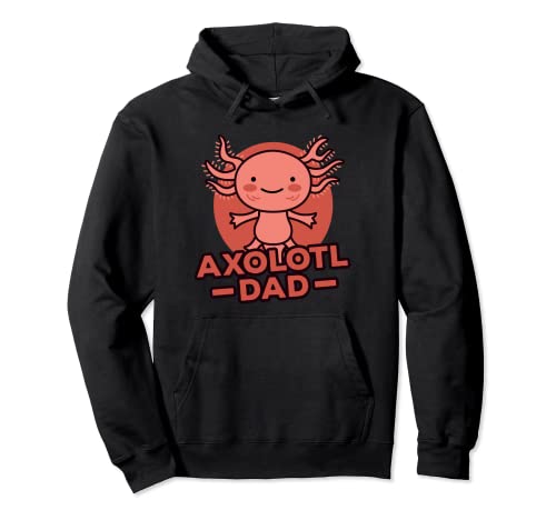 Lindo Axolotl Boy Axo Criador Bebé Axolotl Papá Sudadera con Capucha