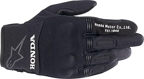 Alpinestars Honda Copper Guantes de Motocicleta (Black,M)